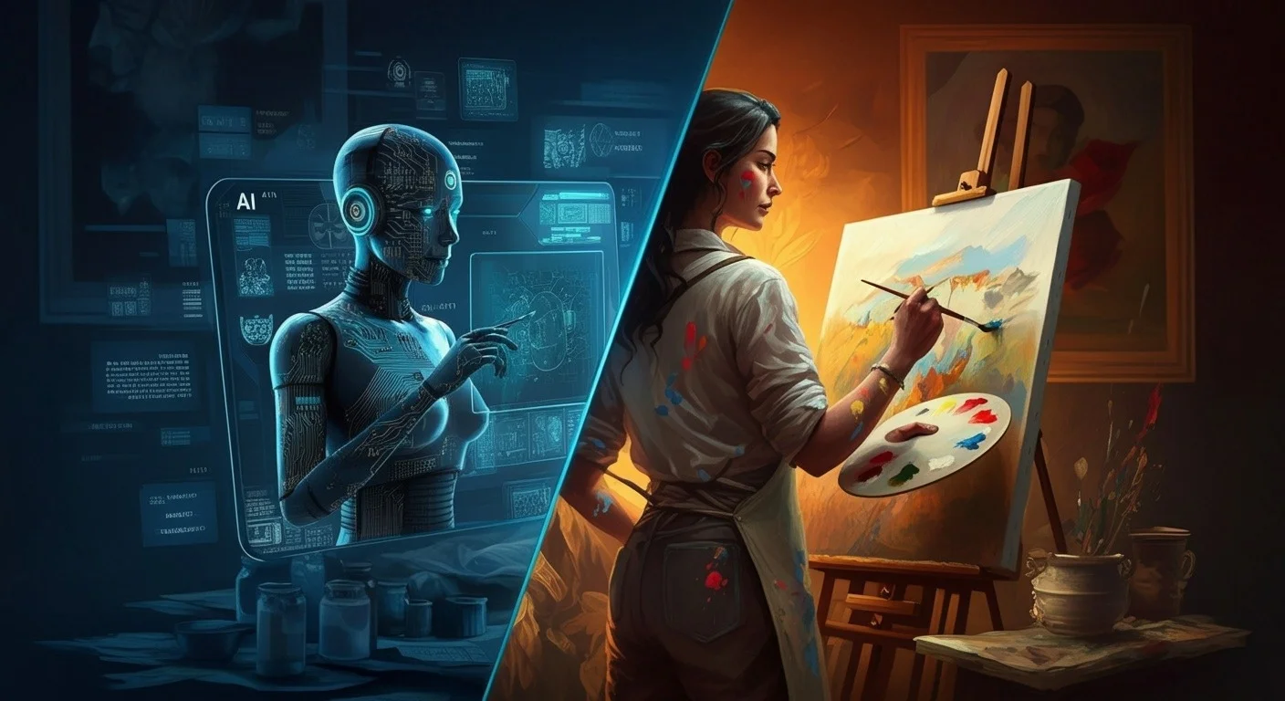 AI vs Human Creativity: Can Apps Really Compete?